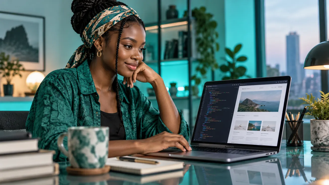 HTML course artwork