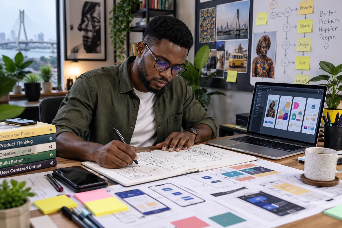 UI/UX course artwork