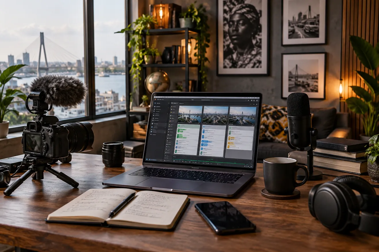 Design a responsible YouTube publishing workflow project artwork
